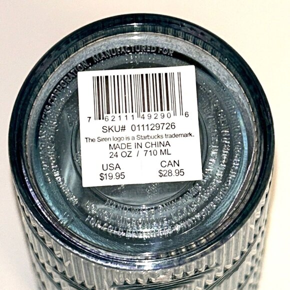 Starbucks Spring 2022 Iridescent Mermaid Scales Tumbler  w/Straw Venti 24 oz NEW - Picture 5 of 7